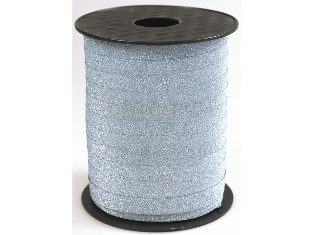 BildeGavebånd 10Mmx100M Glitter Lysblå