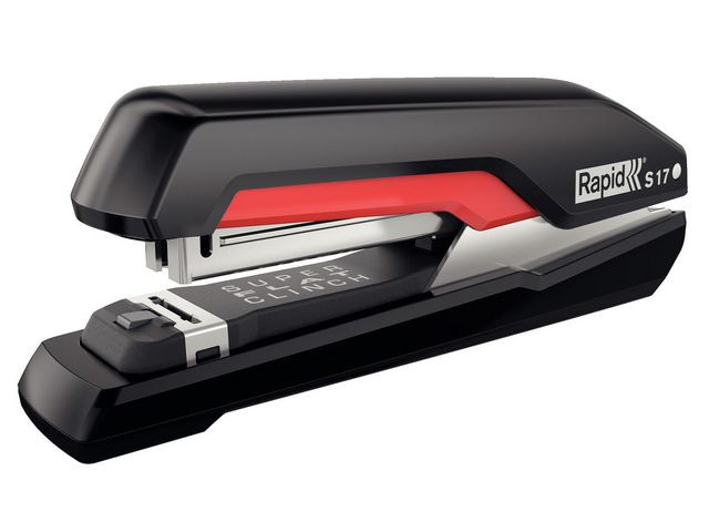BildeStiftemaskin Rapid S17 Sfl 30A Sort/Rød