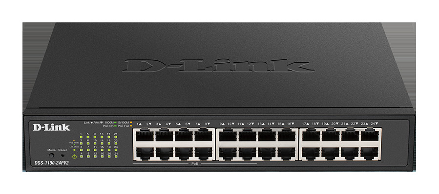 BildeD-LINK 24-Port PoE Gigabit Smart Managed Switch