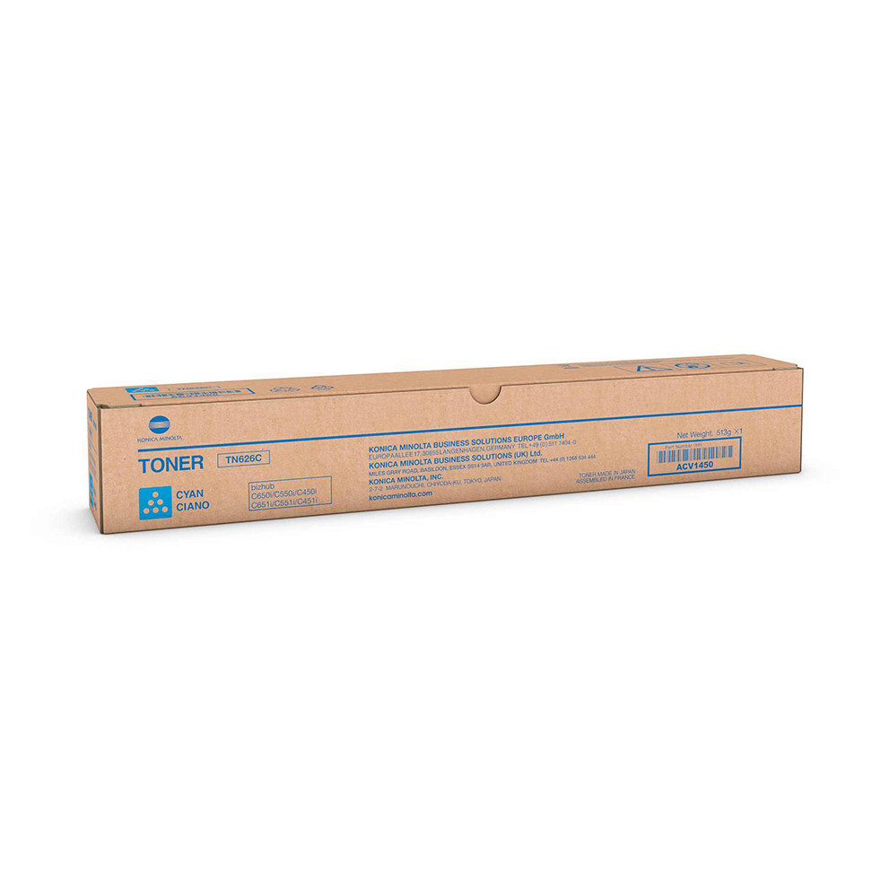 BildeBizhub C560i TN626C Toner cyan  28k