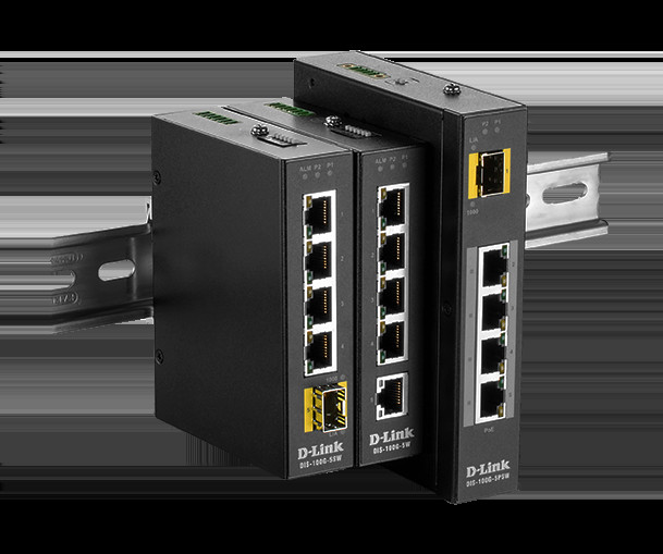 D-LINK 5 Port Unmanaged Switch with 4 x 10/100/1000BaseT(X)