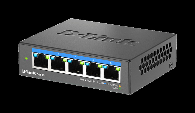 D-LINK 5-Port Multi-Gigabit Unmanaged Switch