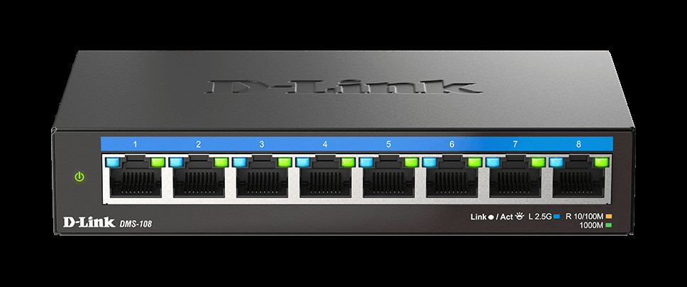 BildeD-LINK 8-Port Multi-Gigabit Unmanaged Switch