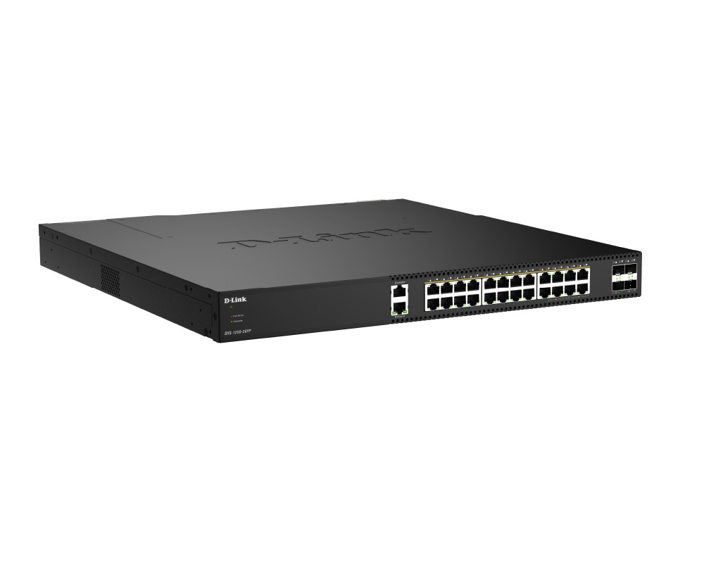 D-LINK 28-Port 10G Multi-Gigabit PoE++ Smart Managed Switch