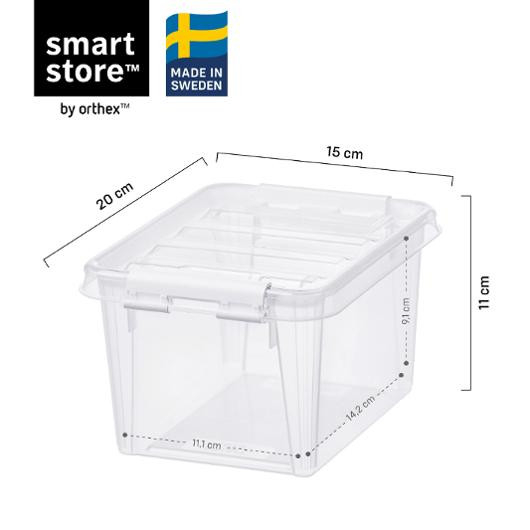 Oppbevaringsboks Smartstore Classic 1,5L (8 stk)