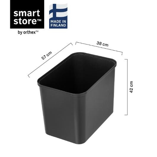 BildeOppbevaringsboks Smartstore C. 76L Sort
