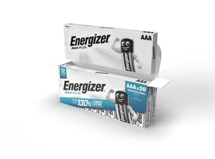 BildeBatteri Energizer Max Plus Aaa (20 stk)