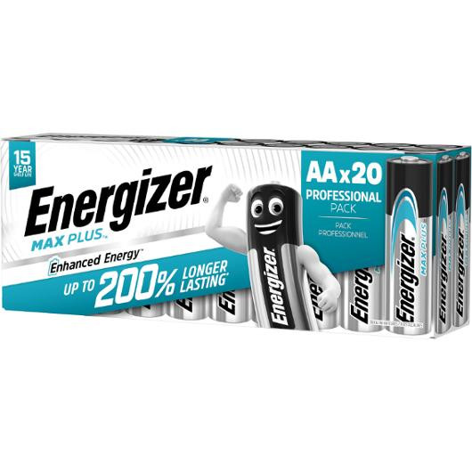 Energizer Batterier Max Plus AA/E91 (20-pk)