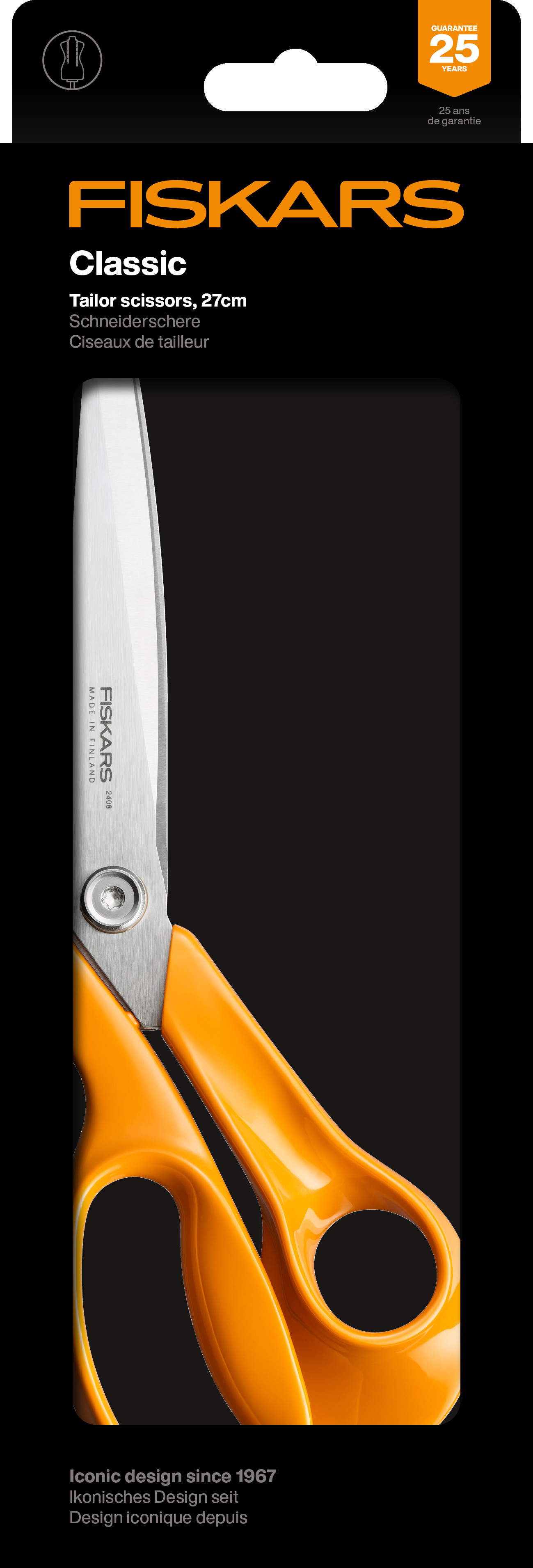 Fiskars Classic Embroidery 10cm, straight