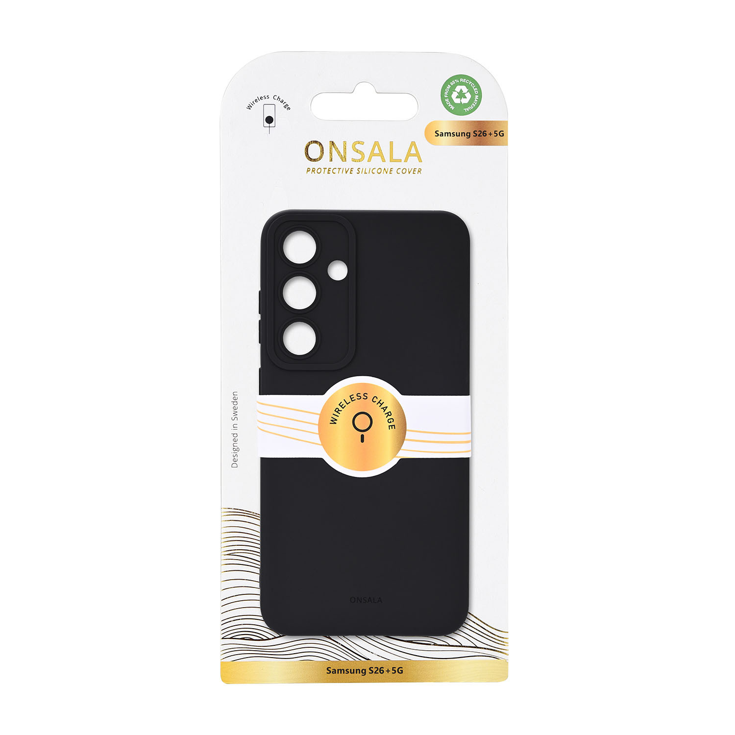 ONSALA Back Sil Touch Rec Magnetic Samsung S26+ Black