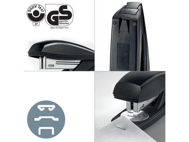 Stiftemaskin Leitz recycle 30 ark Sort