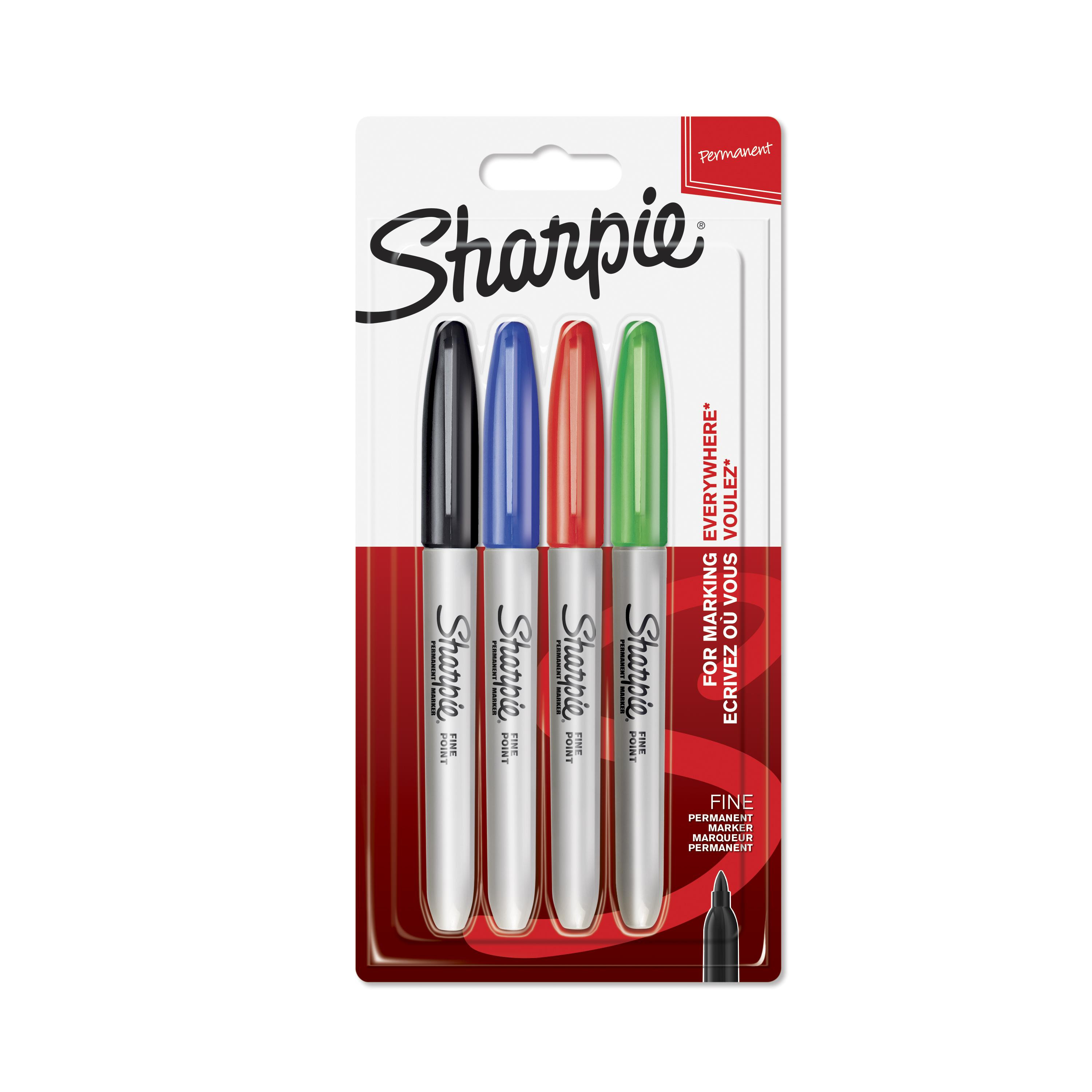 SHARPIE FINE Merkepenn Basic 1,0mm ass (4)