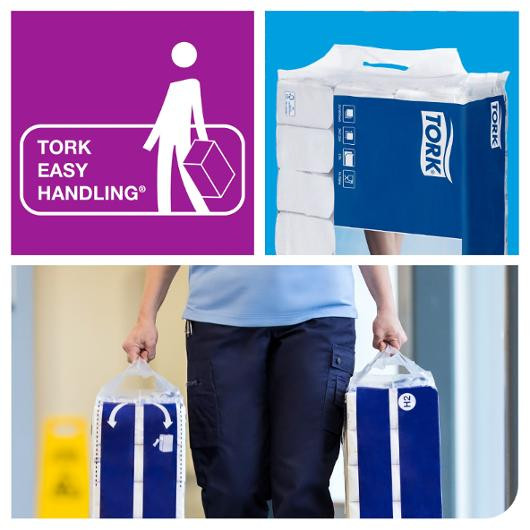 Tørkeark Tork Peakserve Advanced H5 (270 stk/bunt, 12 bunter)