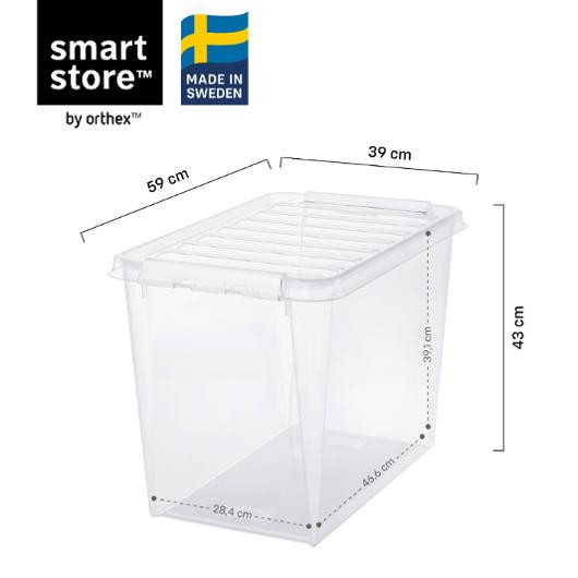 Oppbevaringsboks Smartstore Classic 66L (3 stk)