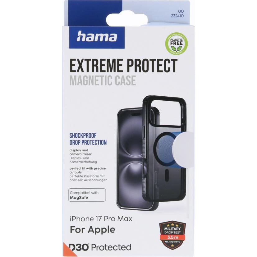 HAMA Extreme Protect MagCase iPhone 17 Pro Max Black