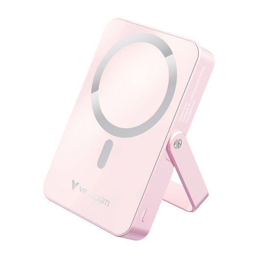 VERBATIM Charge'n'Go PowerBank w/Stand Magnet 10000mAh Pink