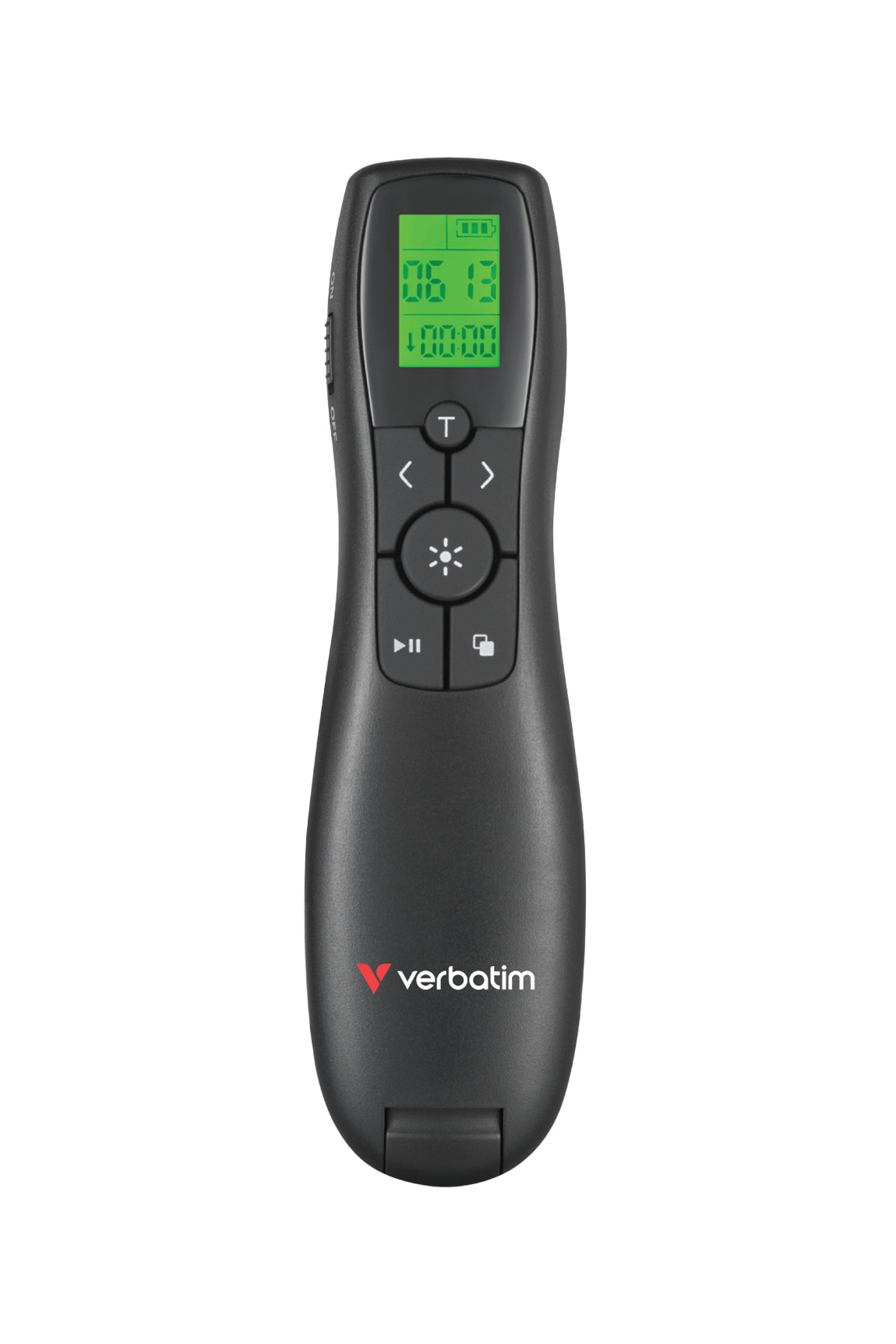 VERBATIM Keynote Wireless Presenter LCD Display w/Red Laser