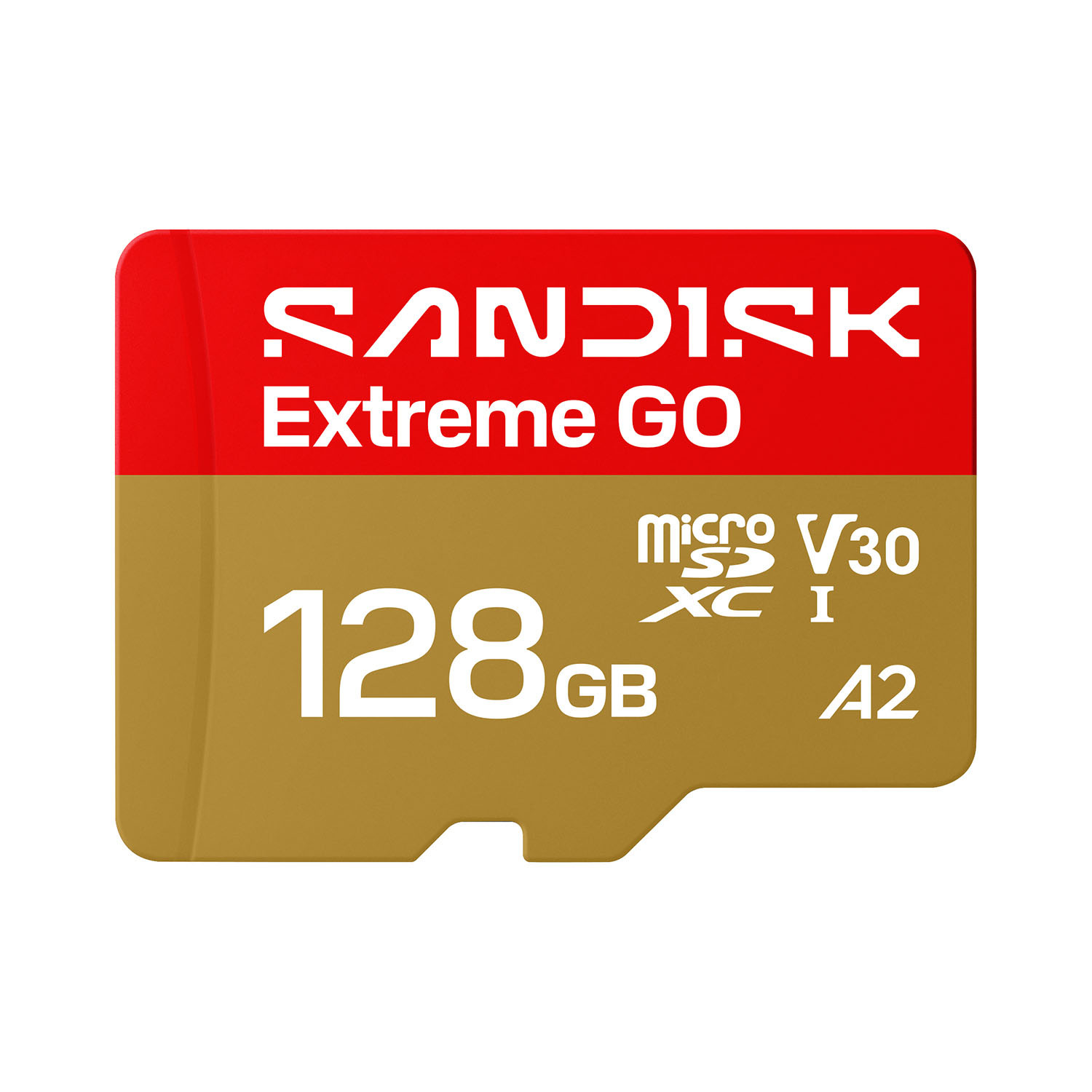 SANDISK MicroSD Extreme GO 128GB 128GB 240/120MB/s C10 UHS U3 V30 A1