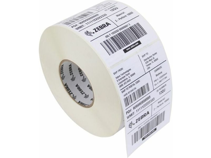ZEBRA Z-SLCT 2000D 76x25mm, 2580 etiketter pr rull
