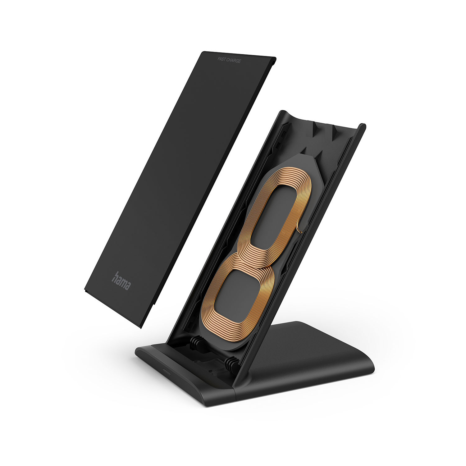 HAMA Wireless Qi Charging Pad 10W Black