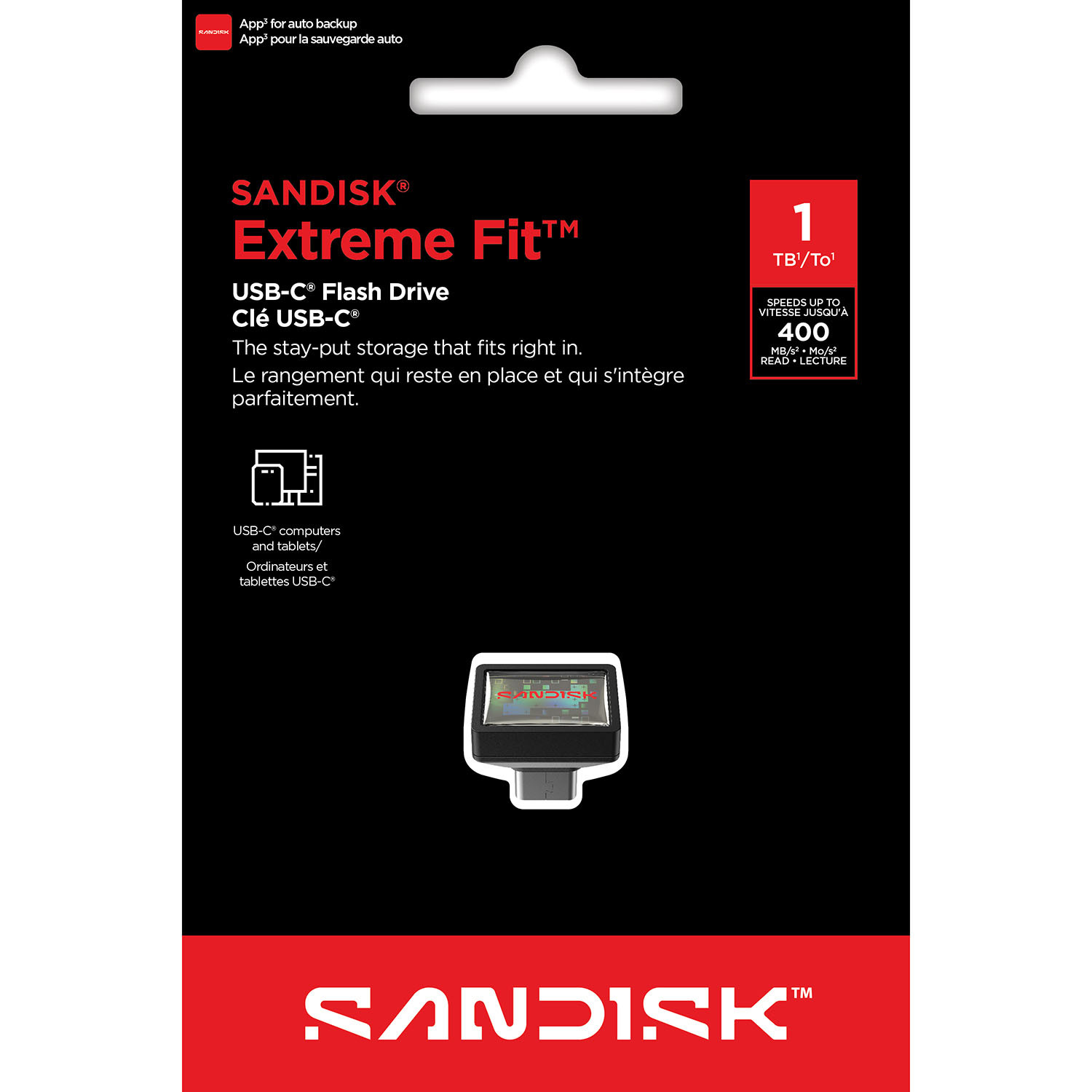 SANDISK USB-Minne Extreme Fit 1TB