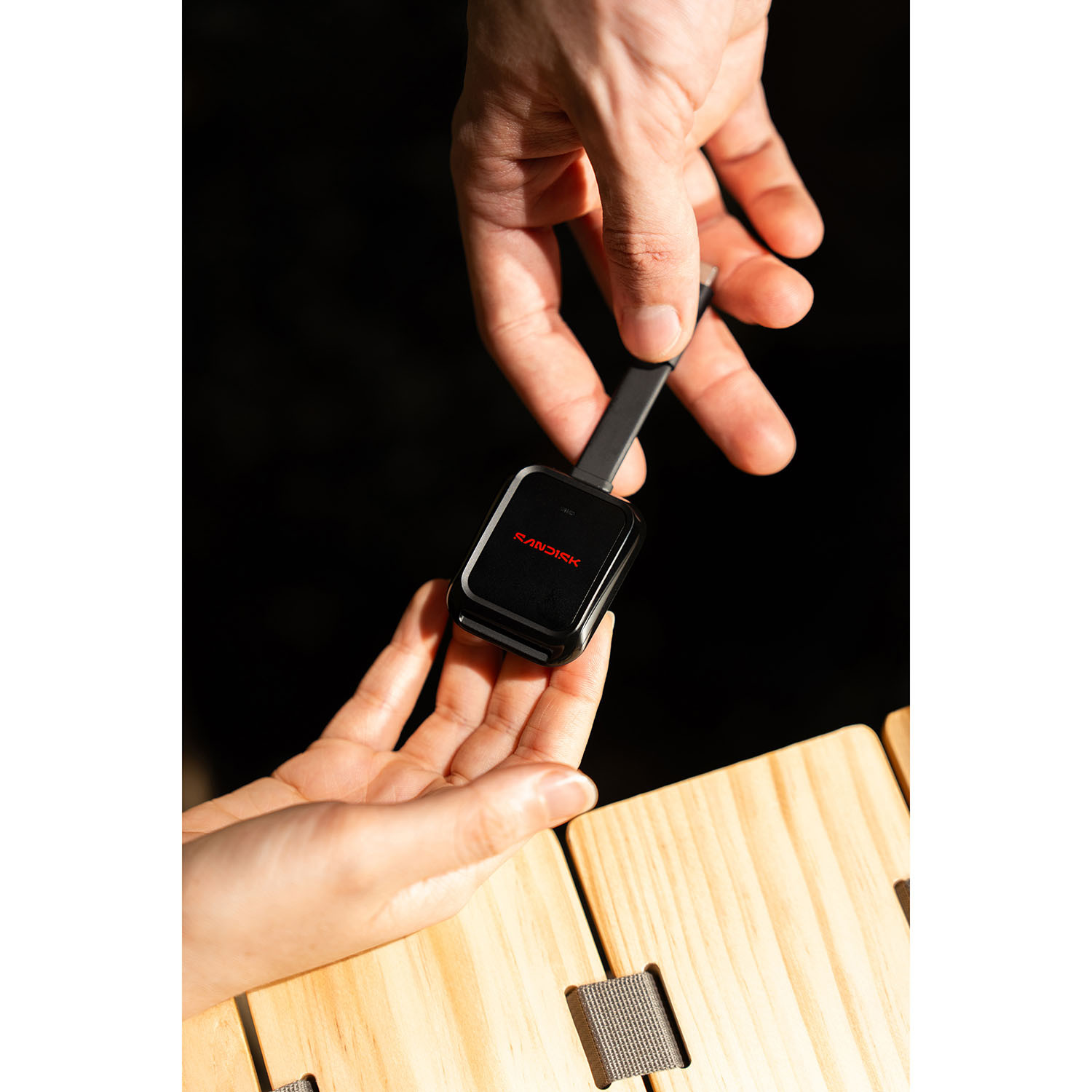 BildeSANDISK Minneskortsläsare QuickFlow SD med USB-C