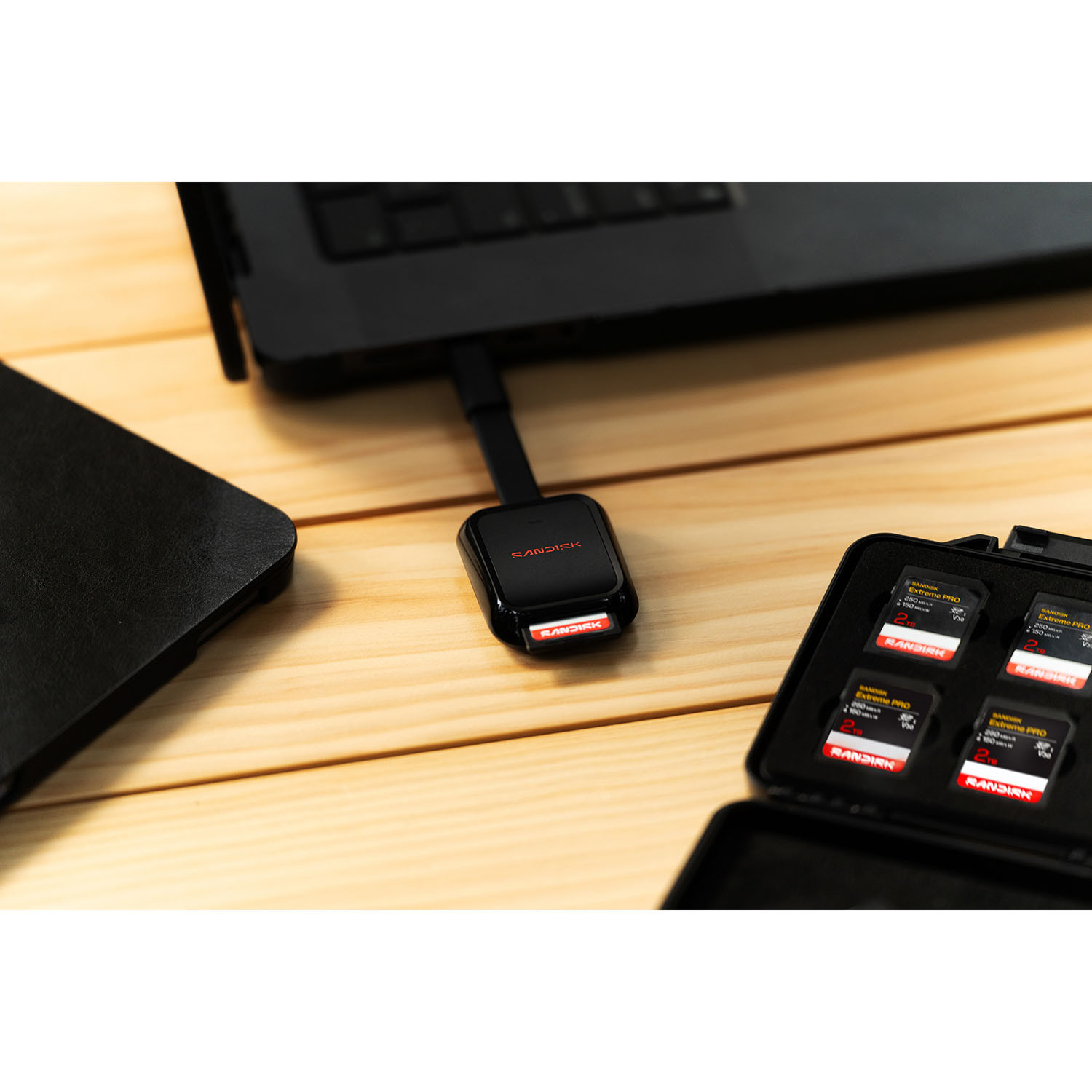 SANDISK MinneskortslÃ¤sare QuickFlow SD med USB-C