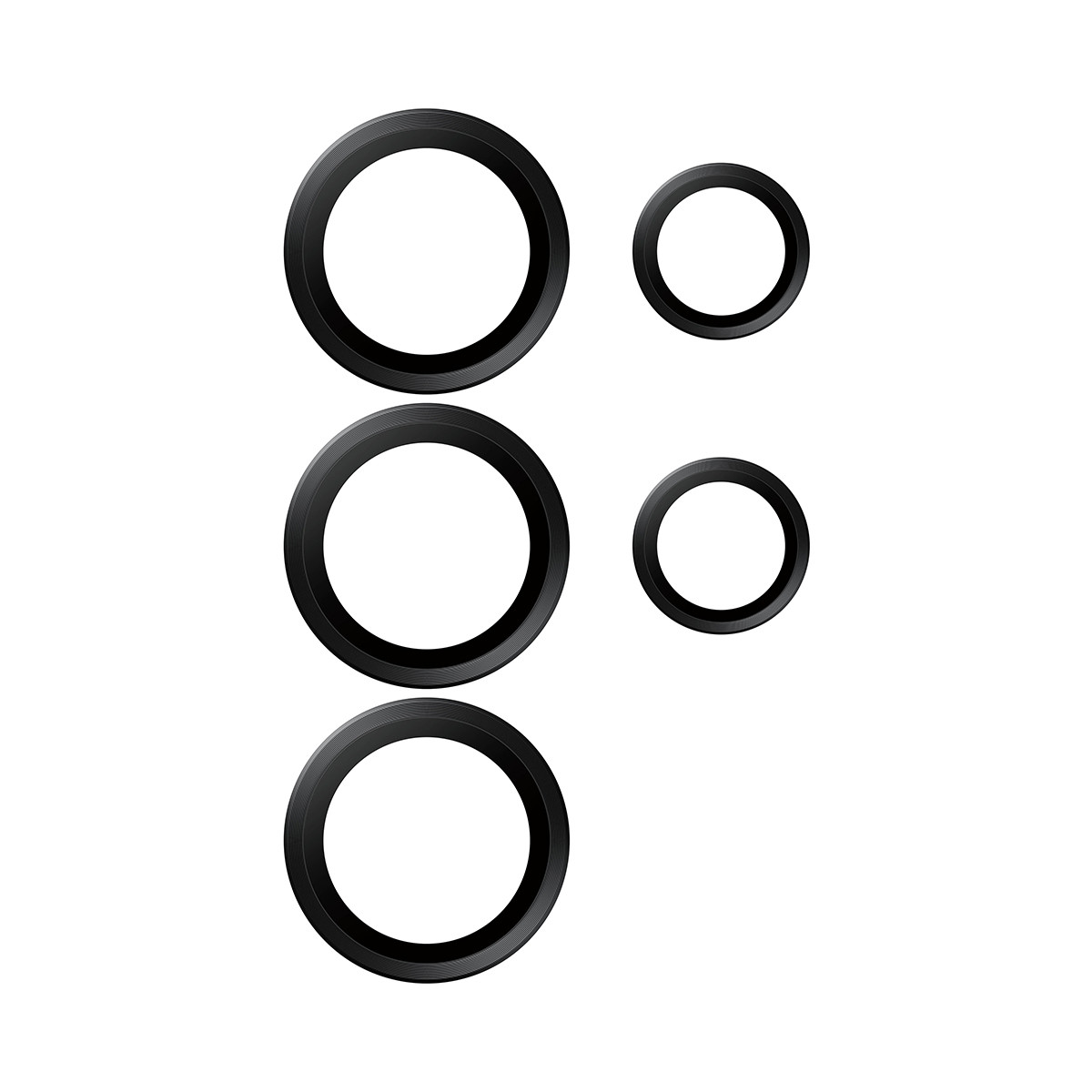 BildePG Hoops® Camera Lens Protector Black Galaxy S26 Ultra