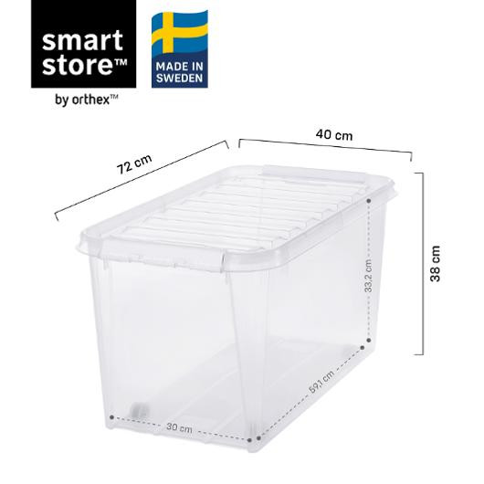 Oppbevaringsboks Smartstore Classic 70L (4 stk)