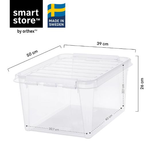 Oppbevaringsboks Smartstore Classic 31L (6 stk)