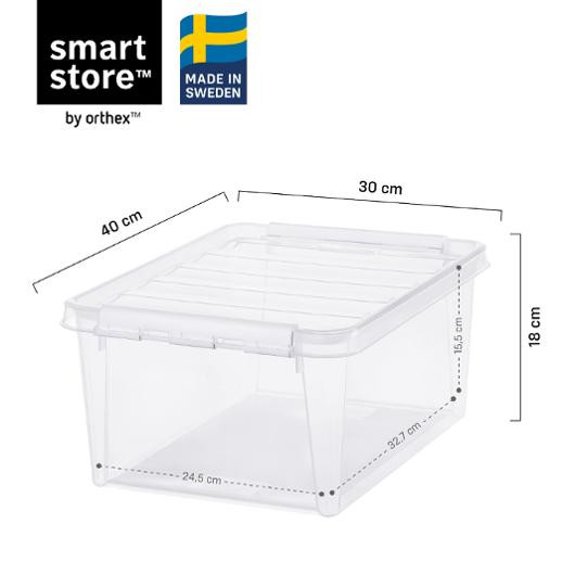 Oppbevaringsboks Smartstore Classic 14L (10 stk)