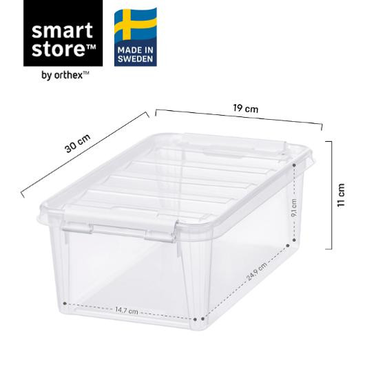Oppbevaringsboks Smartstore Classic 4L (8 stk)