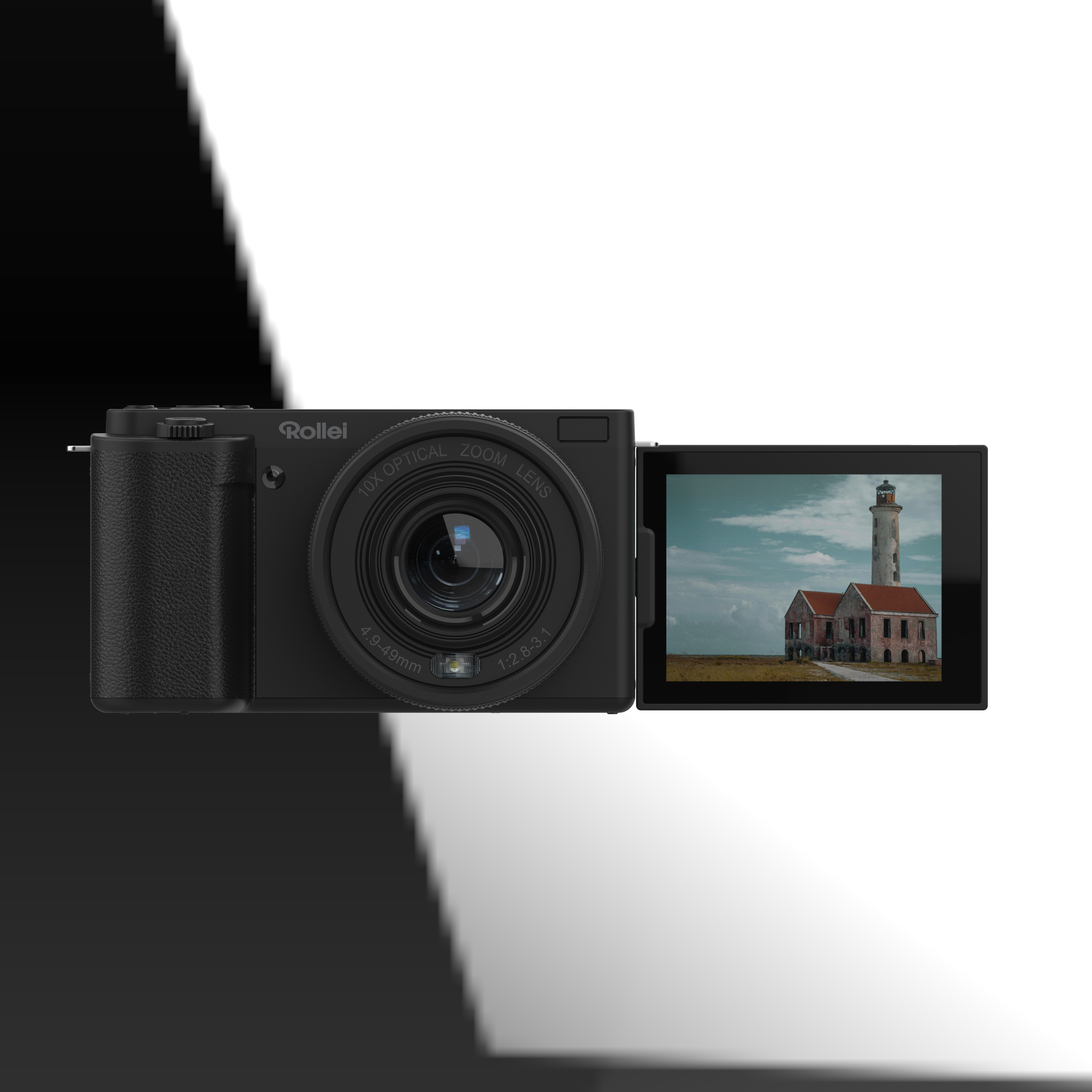 ROLLEI Compactline 10x Flip Screen