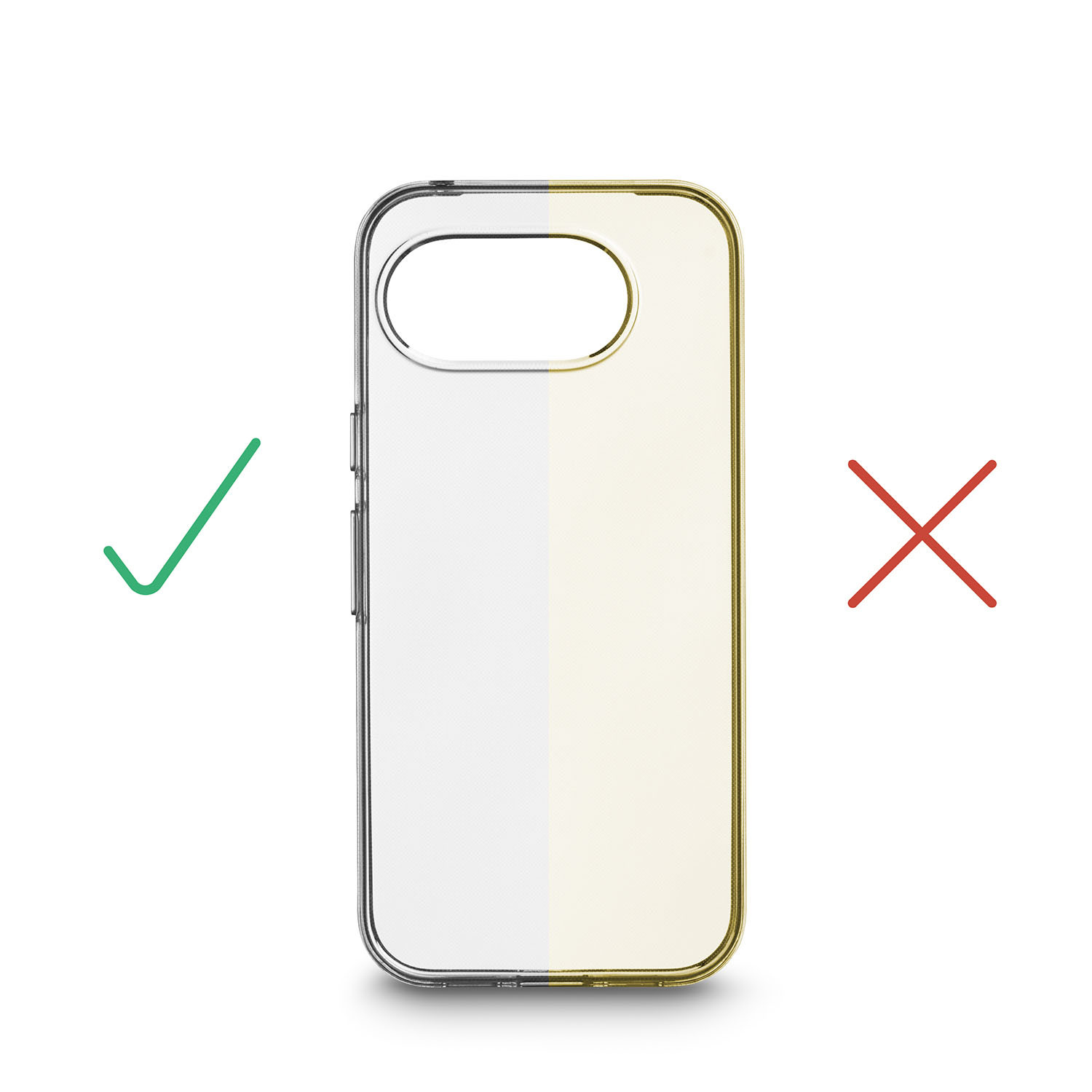 HAMA Always Clear Google Pixel 10A Transparent