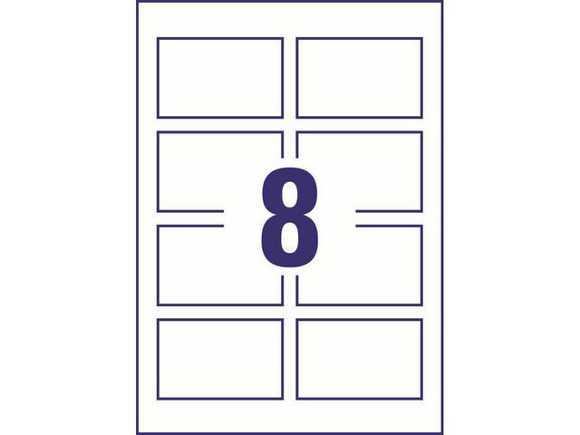 Visittkort Avery Inkjet 85X54 260G (200 stk)