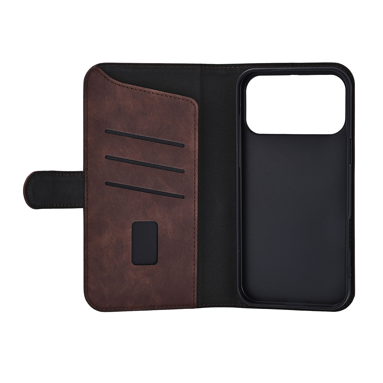 GEAR Classic 3 card Recycled MagSerie iPhone 17 Pro Max Brown