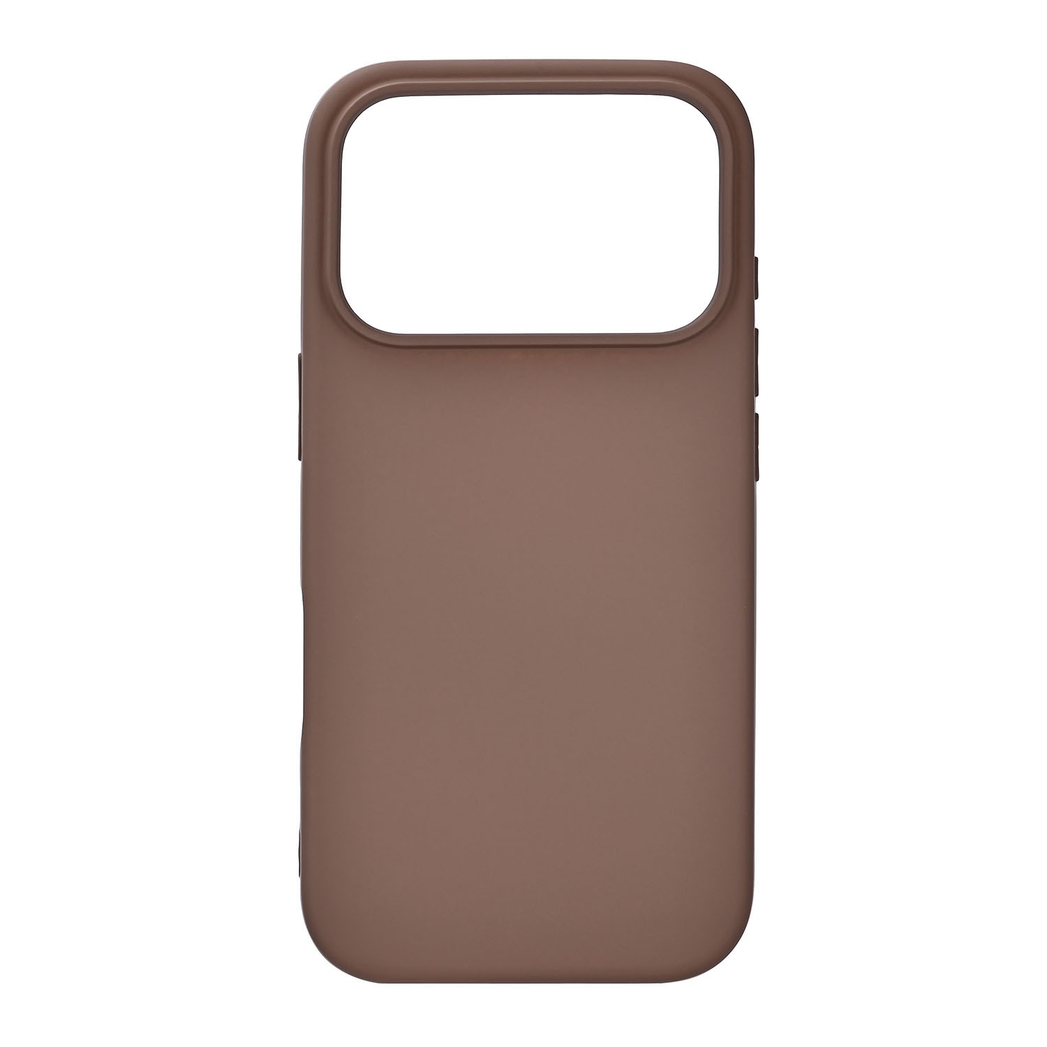 ONSALA Back Sil Touch Recycled MagSerie iPhone 17 Pro Chocolate