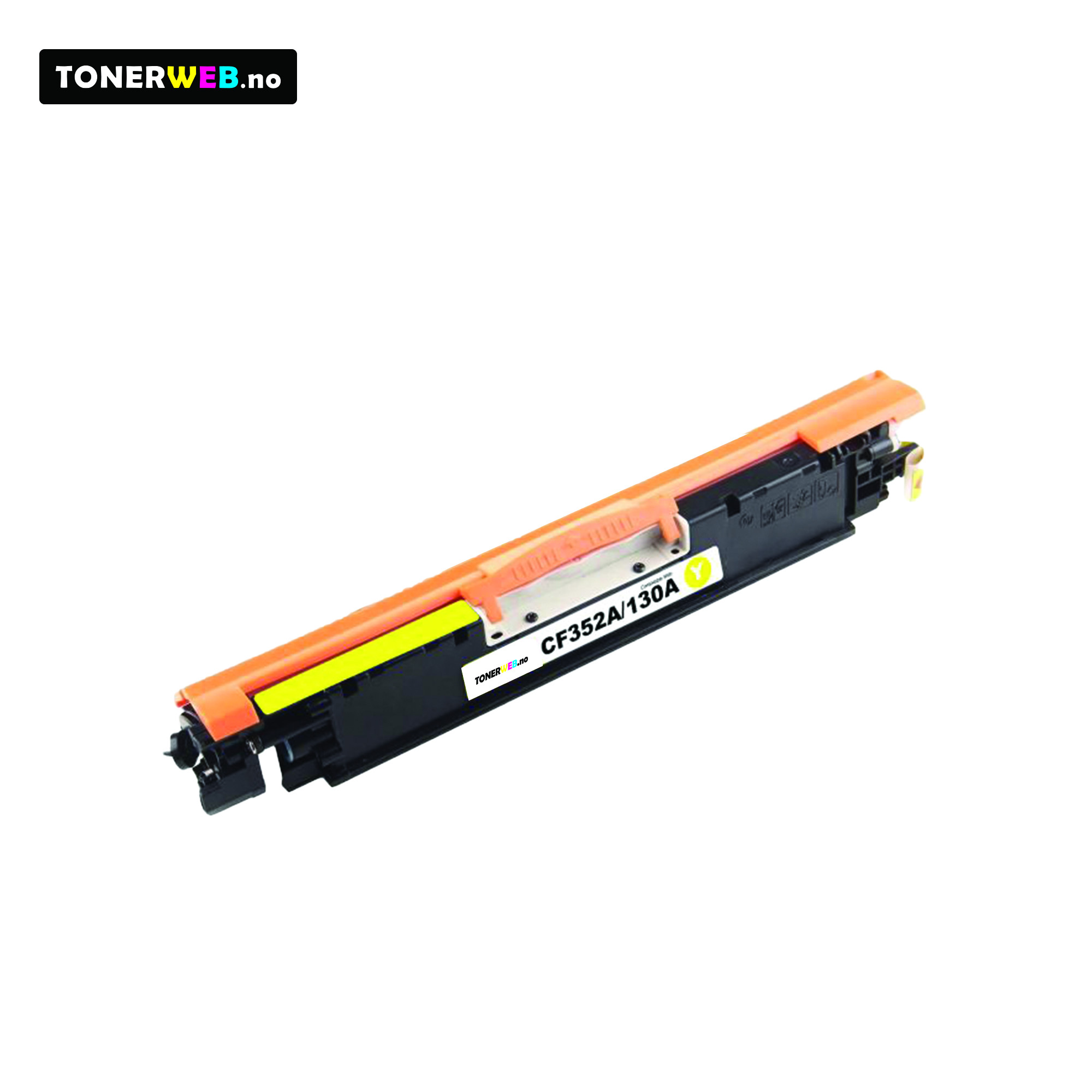 Tonerkassett, erstatter HP Gul 130A (1.000 sider)