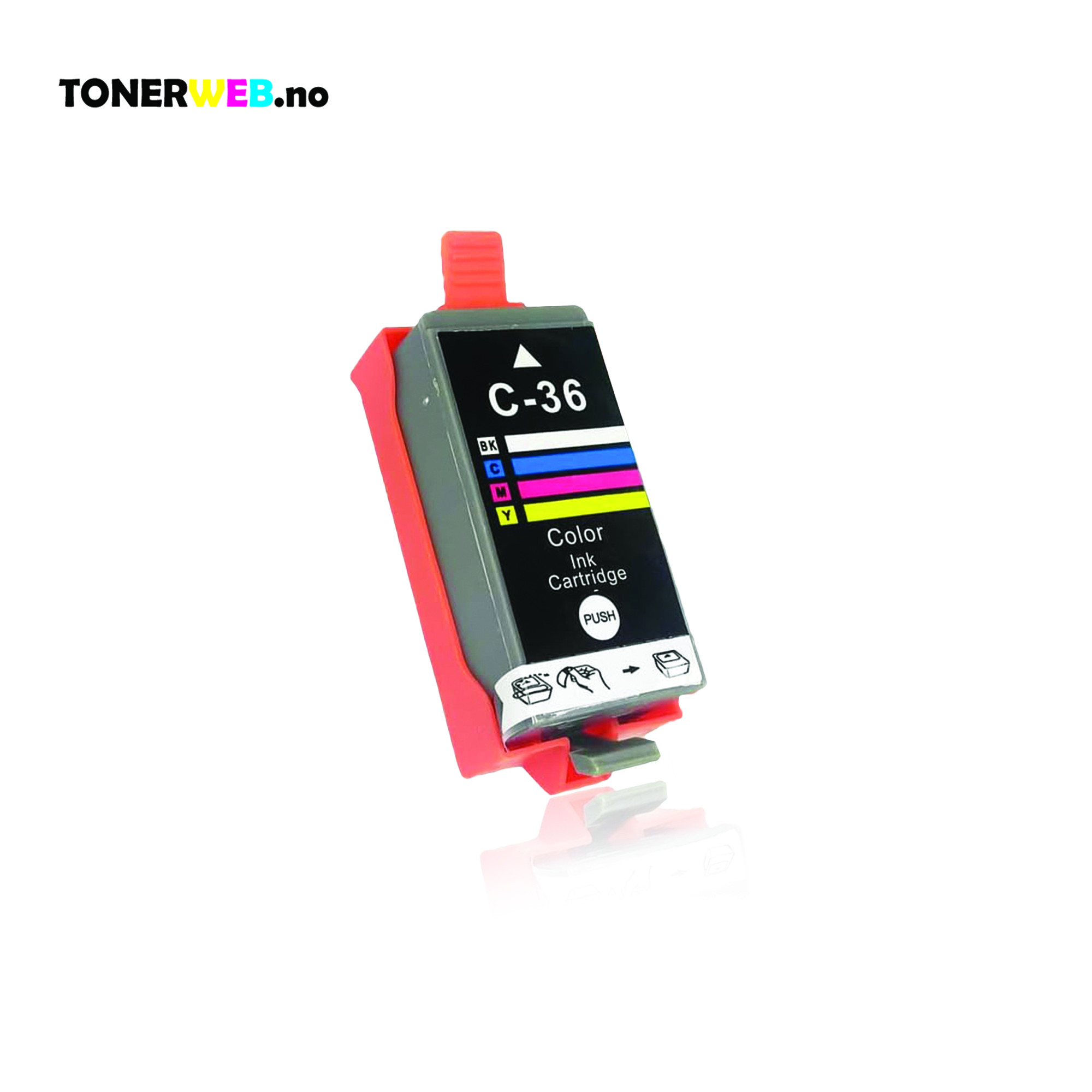 Canon Blekkpatron 3-Farge CLI-36C (11,8 ml) - Erstatter 1511B001