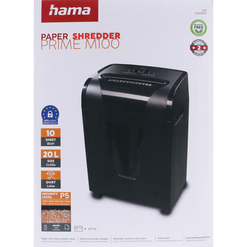 HAMA Paper Shredder Prime M100