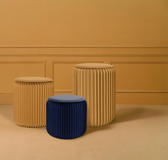 Krakk Paperflow Flexistool Brun