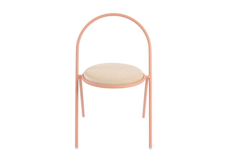 Stol Paperflow Saturne Rosa/Offwhite (2 stk)