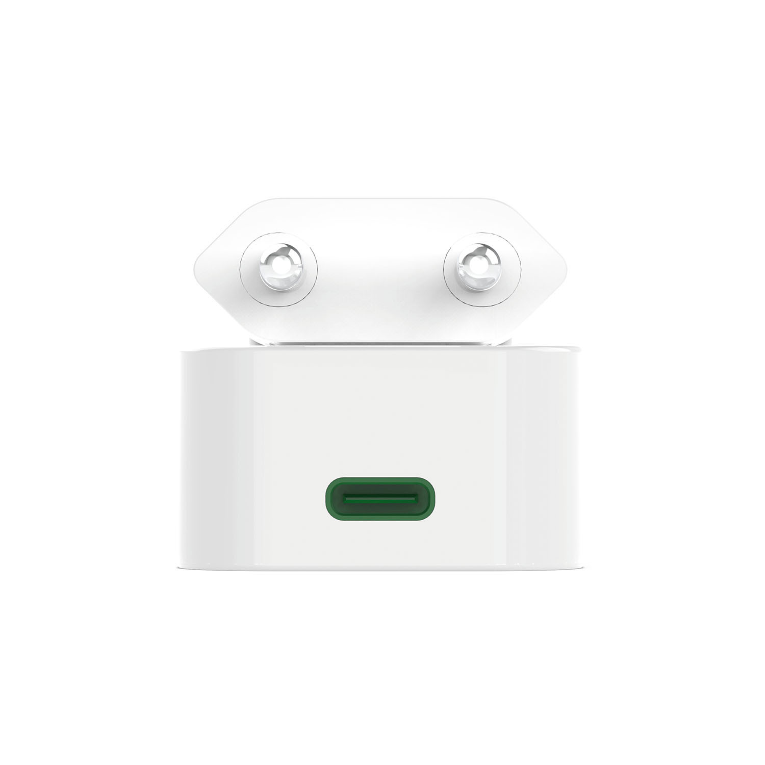 HAMA Fast Folding Mini Charger 1xUSB-C GaN PD 30W White