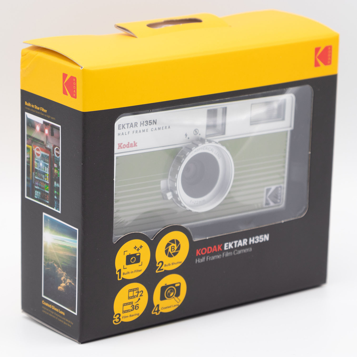 KODAK Film Camera Ektar H35N Green