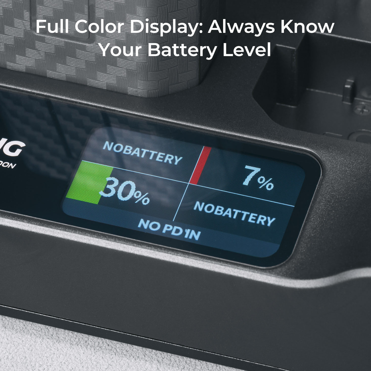 ACCSOON TopRig 100W 4-Bay NP-FZ100  Fast Charger