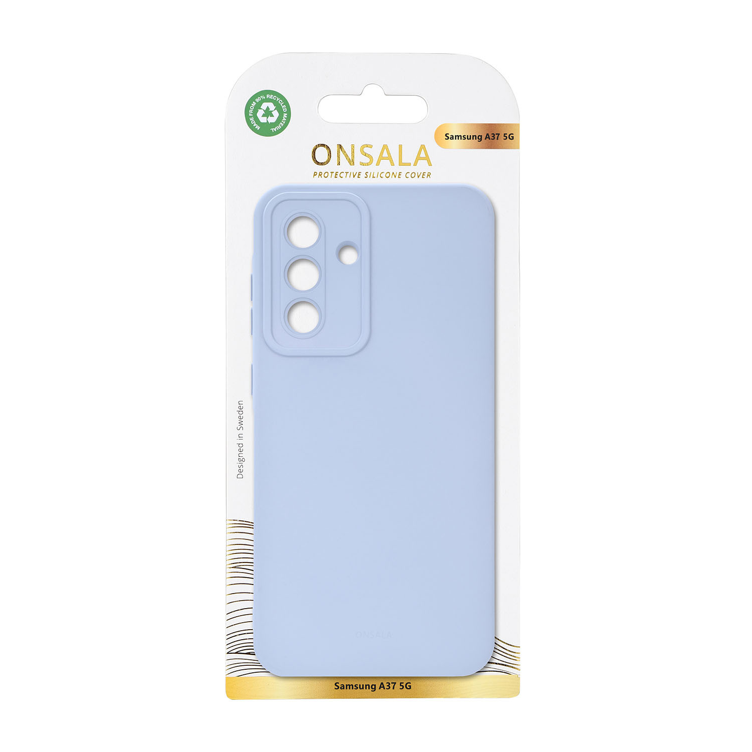 ONSALA Back Silicone Touch Recycled Samsung Galaxy A37 5G Summer Sky