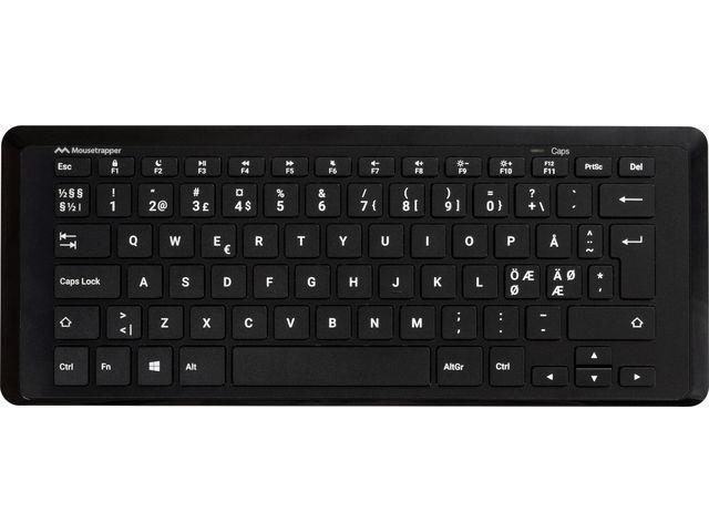 Mousetrapper Type Mini Keyboard, Black
