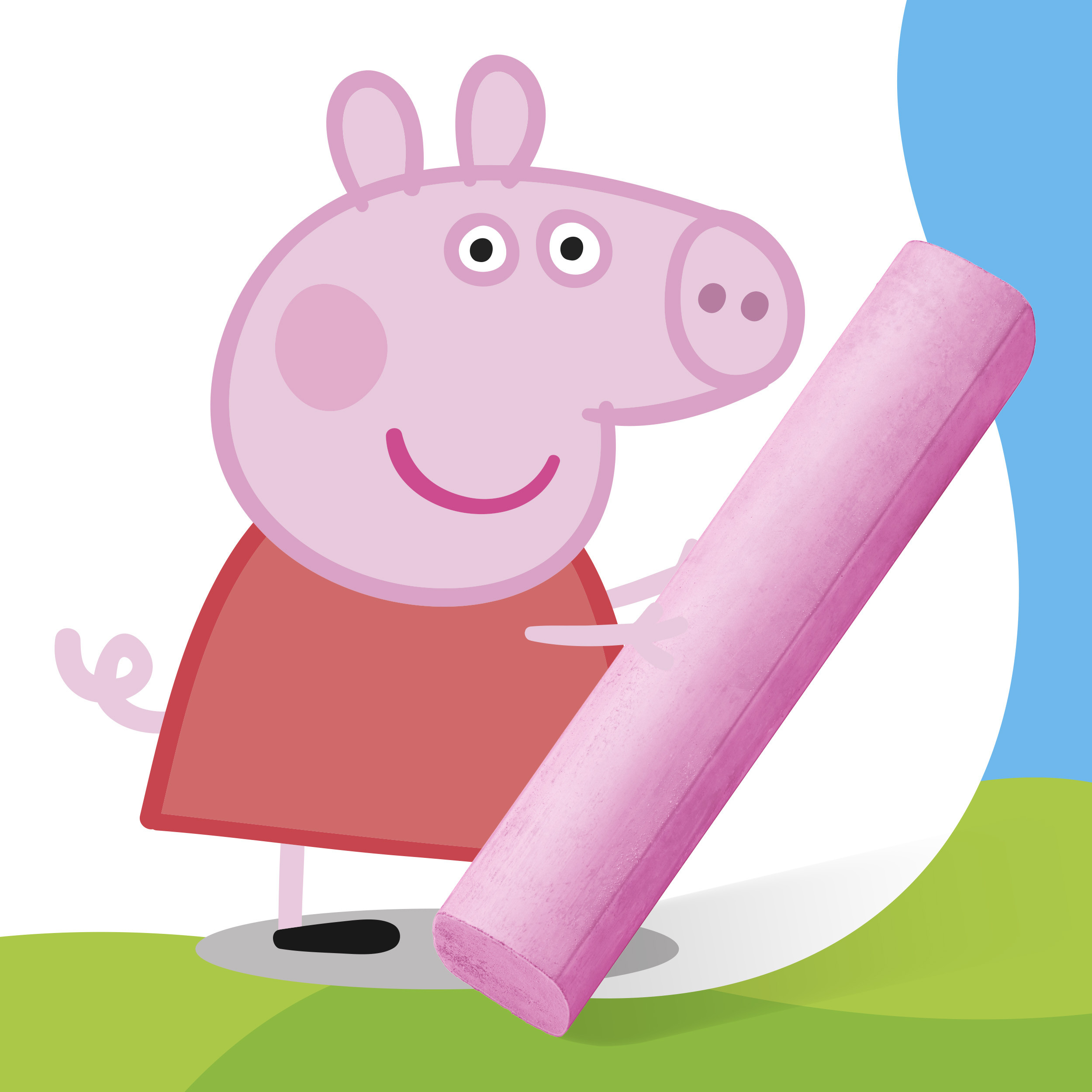 STAEDTLER Sidewalk chalk Noris junior Peppa Pig ass (6)