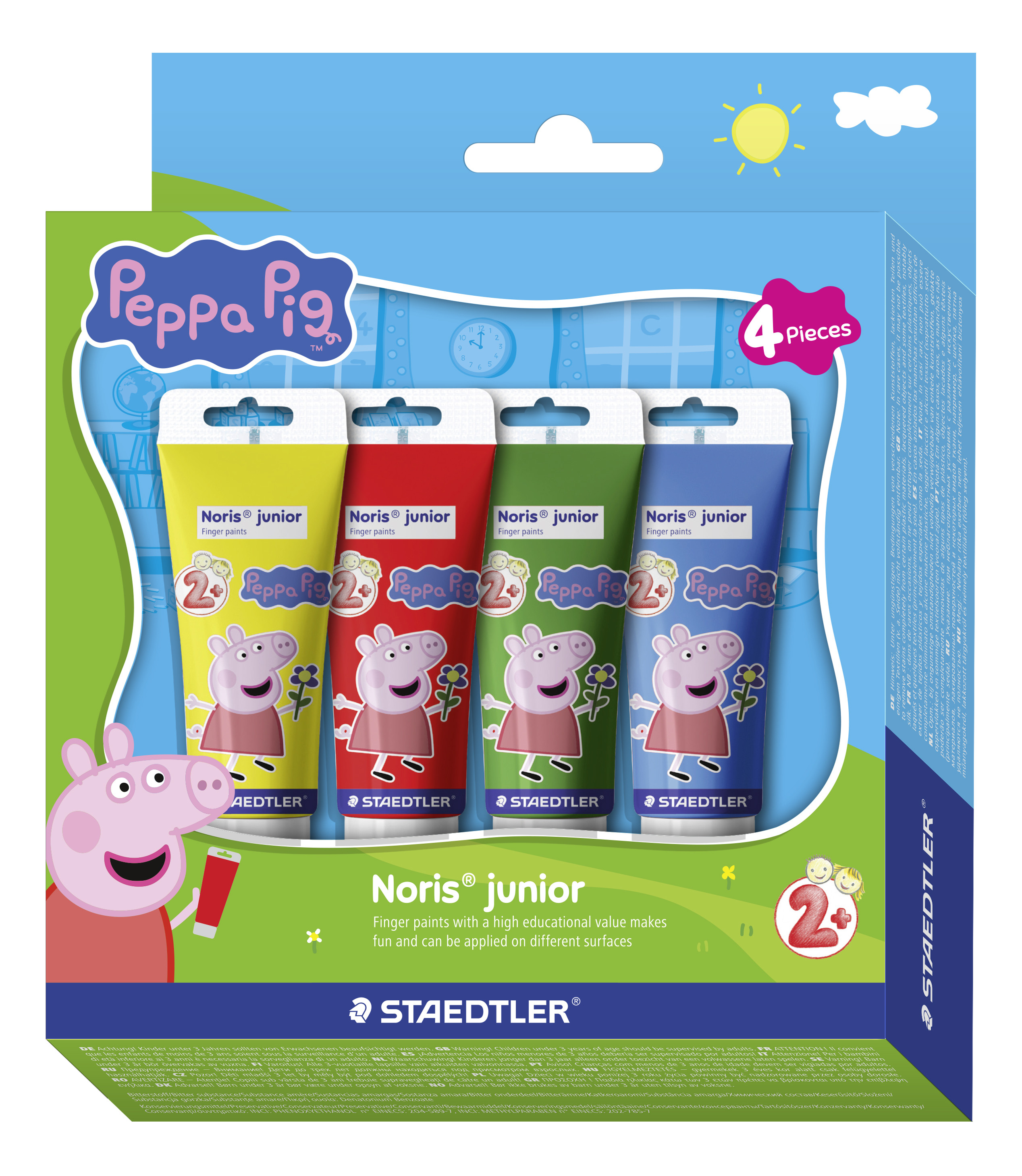 BildeSTAEDTLER Finger paint Noris Junior Peppa Pig ass (4)
