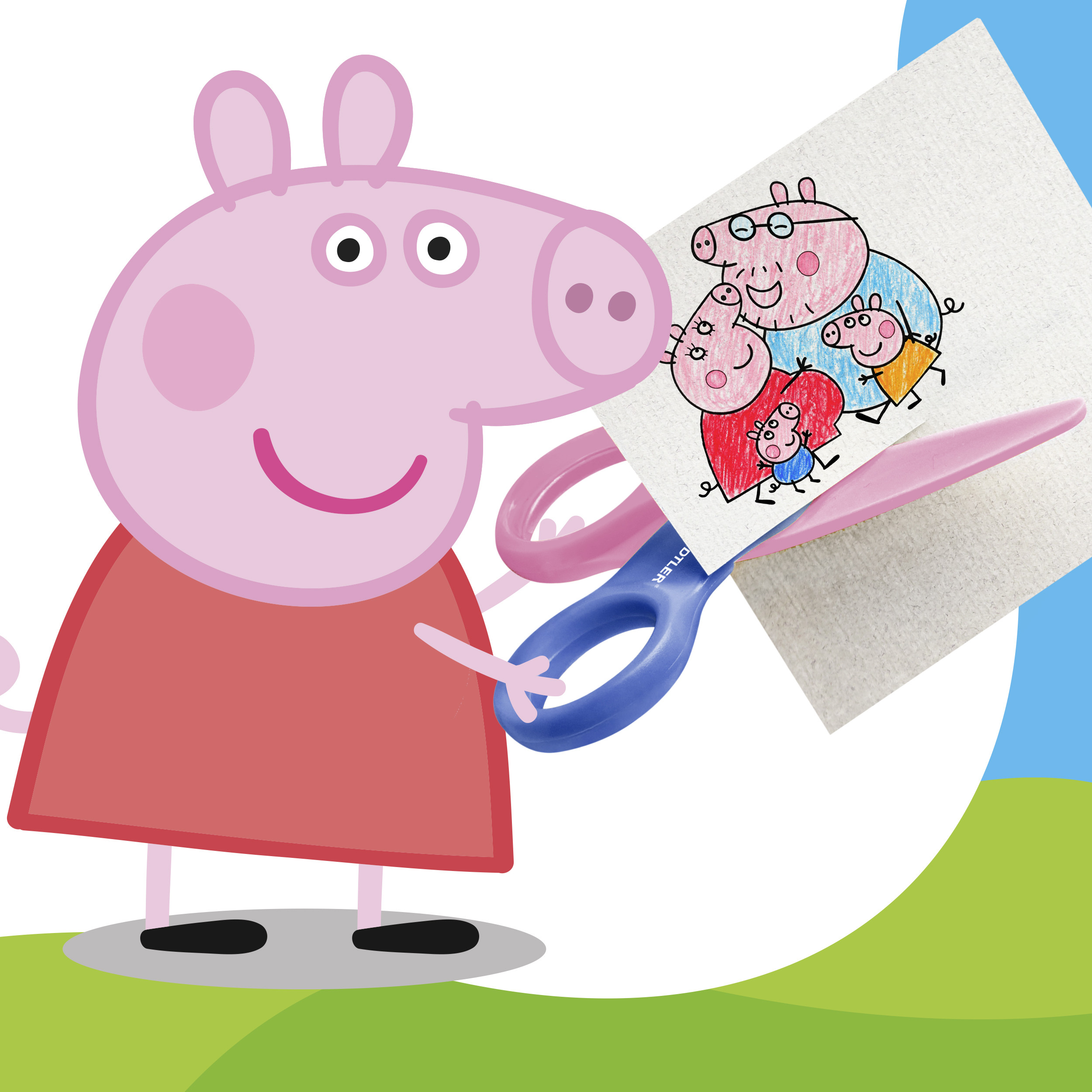 STAEDTLER Scissors Noris Junior Peppa Pig